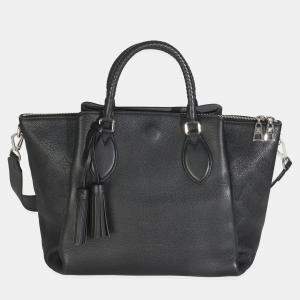 مملوكة مسبقًا Louis Vuitton Black Monogram Mahina Haumea Bag