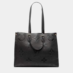 مملوكة مسبقًا Louis Vuitton Black Monogram Empreinte Onthego MM