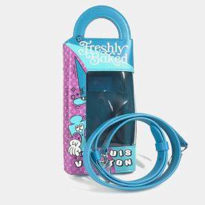 Pre Owned حقيبة يد جلد أزرق لوي فيتون بوكس بوشت ساندويتش