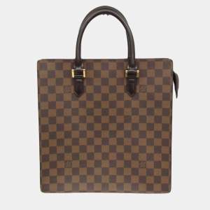 Pre Owned Louis Vuitton Damier Venice Pm Tote Bag Ebene