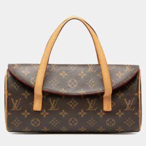 Pre Owned حقيبة لويس فيتون سوناتين مونوغرام بني