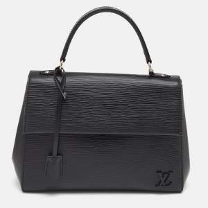 مملوكة مسبقًا Louis Vuitton Cluny MM Black Epi Leather Bag