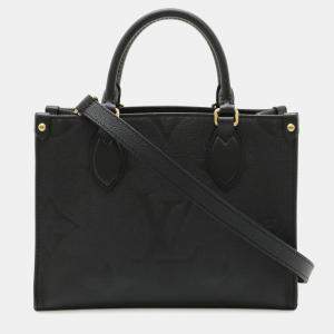 مملوكة مسبقًا حقيبة يد/كتف لوي فيتون مونوغرام إمبريت أون ذا غو بي إم نوير أسود