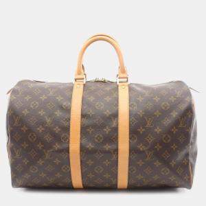 Pre Owned حقيبة لويس فيتون كيبال مونوجرام بني 45