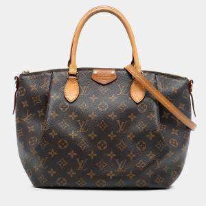 Pre Owned Louis Vuitton Brown Monogram Turenne MM