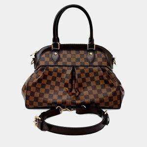 Pre Owned Louis Vuitton Brown PVC Louis Vuitton Damier Trevi PM