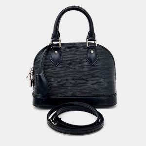 مملوكة مسبقًا Louis Vuitton Black Leather  Epi Alma BB M40862