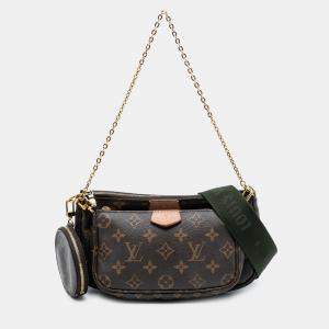 مملوكة مسبقًا Louis Vuitton Brown Monogram Multi Pochette Accessoires