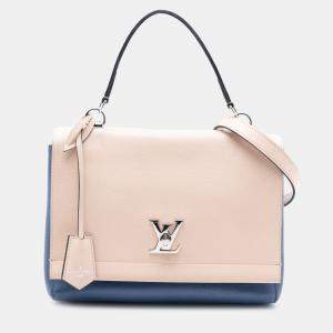 مملوكة مسبقًا حقيبة لويس فيتون لوكمي II جلد ثنائي اللون أزرق بني