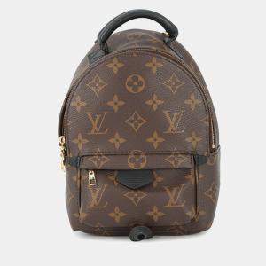 مملوكة مسبقًا Louis Vuitton Palm Springs Backpack Noir Monogram Size Mini