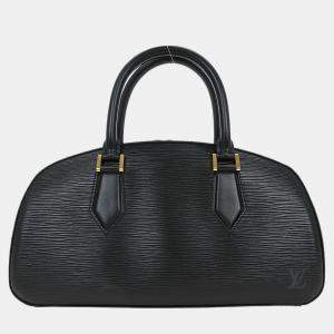 Pre Owned Louis Vuitton Black Epi Jasmin Handbag