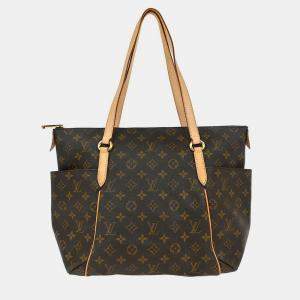 Pre Owned Louis Vuitton Monogram Totally MM Shoulder Tote Bag