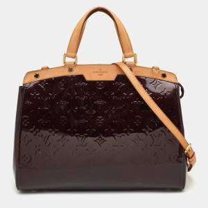 مملوكة مسبقًا Louis Vuitton Brea GM Amarante Monogram Vernis Bag