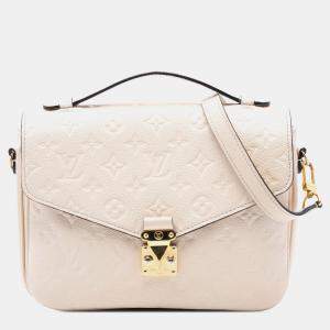 مملوكة مسبقًا Louis Vuitton Brown Monogram Empreinte Pochette Metis