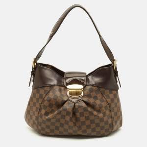 Pre Owned حقيبة لوي فيتون سيستينا GM قماش دامير إبن