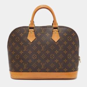 Pre Owned حقيبة لويس فيتون ألما كانفاس مونوجرام PM