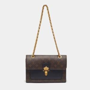 مملوكة مسبقًا Louis Vuitton Victoire Black Monogram Canvas Bag