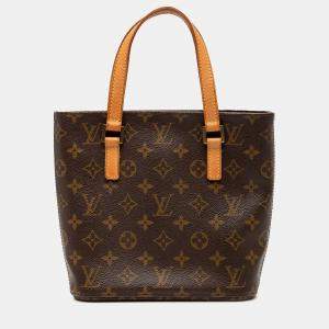 Pre Owned Louis Vuitton Brown Monogram Vavin PM
