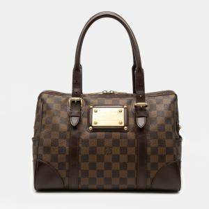 Pre Owned Louis Vuitton Brown Damier Ebene Berkeley
