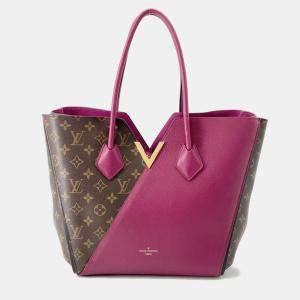 Pre Owned Louis Vuitton Kimono Purple Monogram Size Mm