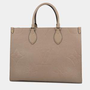 مملوكة مسبقًا حقيبة لوي فيتون أون ذا غو تورترل مونوغرام أمبران جلد حجم متوسط