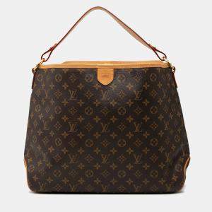 Pre Owned Louis Vuitton Brown Monogram Delightful MM