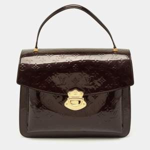 مملوكة مسبقًا حقيبة لوي فيتون رومان فرنيه مونوغرام عنابية