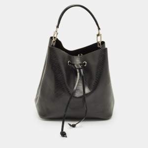 Pre Owned Louis Vuitton NéoNoé Black Epi Leather Bag