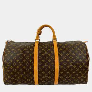 Pre Owned حقيبة لويس فيتون كييبال بني مونوغرام 55