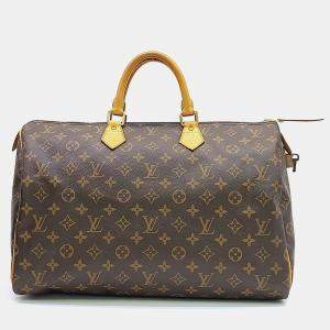 مملوكة مسبقًا Louis Vuitton PVC Monogram Speedy 40