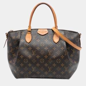 مملوكة مسبقًا Louis Vuitton Brown Monogram Turenne MM