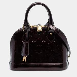 مملوكة مسبقًا حق يبة لويس فويتون ألما بي بي جلد فيرني مونوغرامي بنفسجي