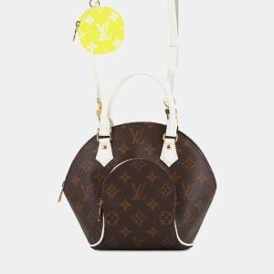 مملوكة مسبقًا Louis Vuitton Ellipse Brown/White/Yellow Monogram Size Bb