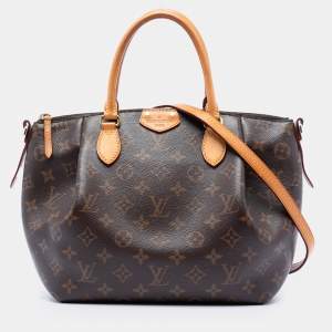 Pre Owned Louis Vuitton Brown Monogram Turenne PM