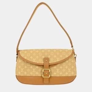 Pre Owned Louis Vuitton Beige Monogram Mini Marjorie Handbag