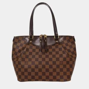 Pre Owned Louis Vuitton Damier Westminster PM Shoulder Tote Bag