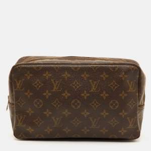 مملوكة مسبقًا Louis Vuitton Trousse Toilette 28 Monogram Canvas Vintage Cosmetic Pouch