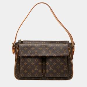 مملوكة مسبقًا Louis Vuitton Brown Monogram Viva Cite GM