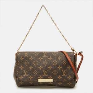 Pre Owned Louis Vuitton Favorite MM Monogram Canvas Bag