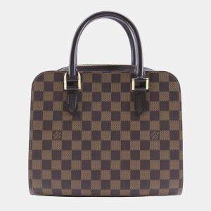 مملوكة مسبقًا Louis Vuitton Brown Damier Ebene Triana