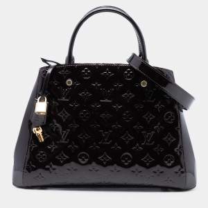 مملوكة مسبقًا Louis Vuitton Purple Monogram Vernis Montaigne MM