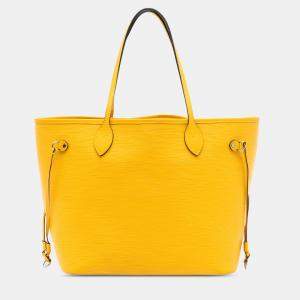 مملوكة مسبقًا Louis Vuitton Yellow Epi Neverfull MM