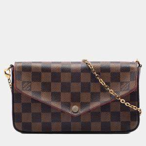 مملوكة مسبقًا حقيبة لويس فيتون بني دامير إيبين بوشيت فيليسي