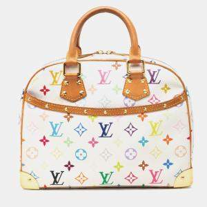 Pre Owned حقيبة لوي فيتون تروفيل مولتيكولور مونوغرام أبيض