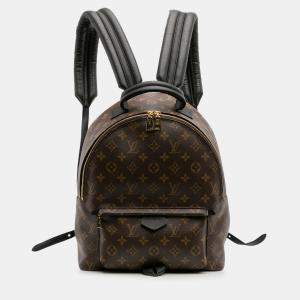 مملوكة مسبقًا Louis Vuitton Brown Monogram Palm Springs MM