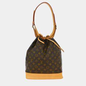 Pre Owned حقيبة كتف لويس فيتون مونوجرام نوي بحبل شد