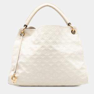 Pre Owned حقيبة لوي فيتون آرتسي بنية إمبريانت مونوغرام MM