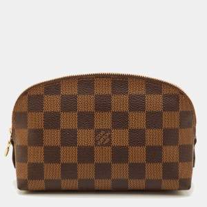 Pre Owned حقيبة كلتش صغير لوي فيتون بوش دامييه إيبين قماش