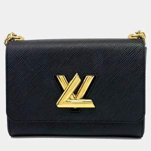 مملوكة مسبقًا Louis Vuitton Black Epi Leather Epi Twist MM