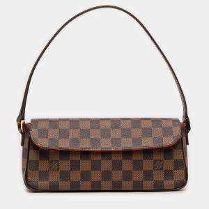 Pre Owned Louis Vuitton Brown Damier Ebene Recoleta